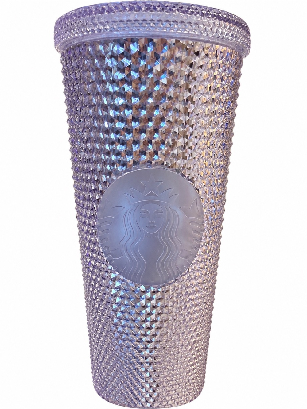 Starbucks 2019 Holiday Special Edition Platinum Iridescent Studded Venti Tumbler